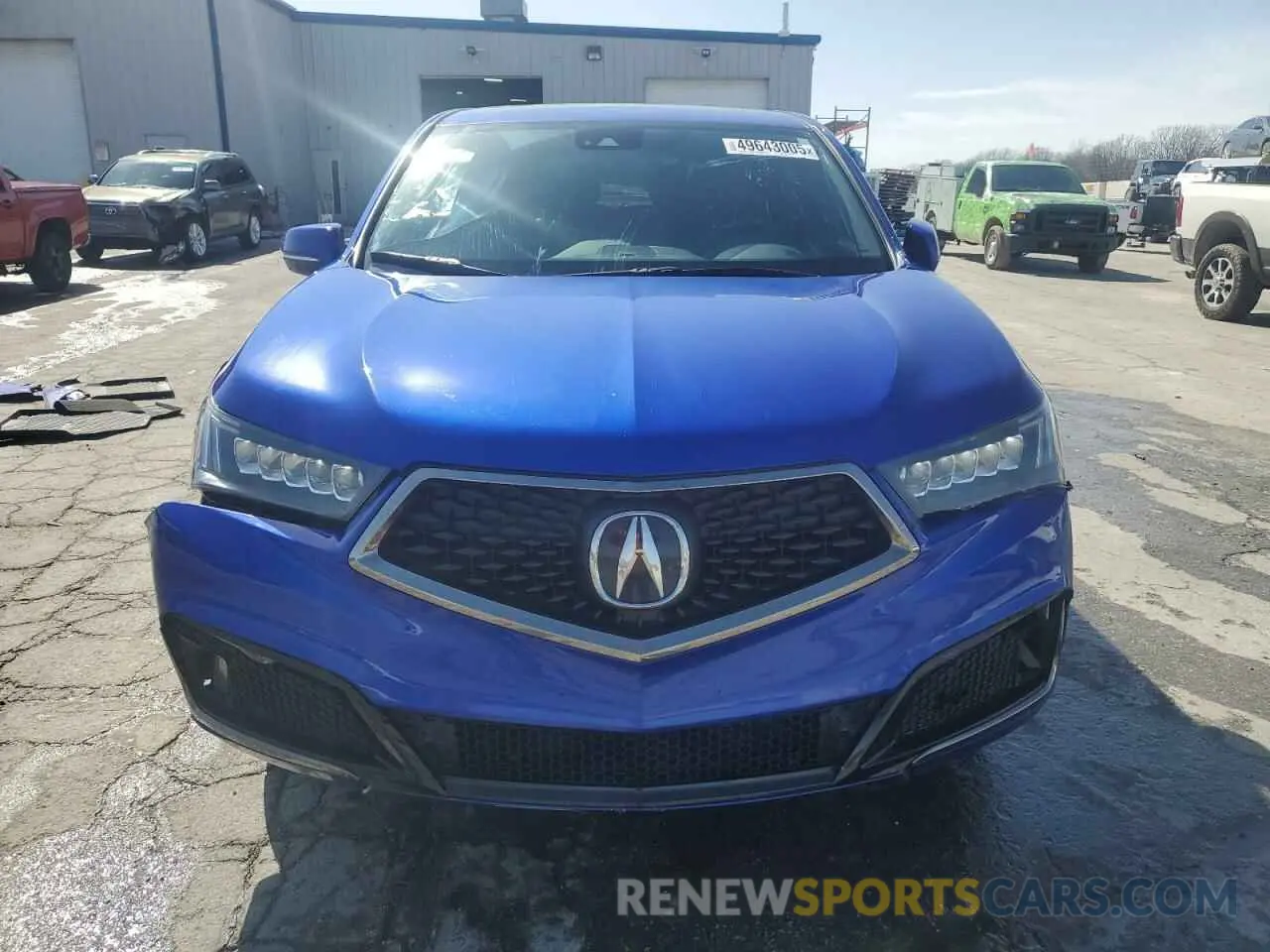 5 Photograph of a damaged car 5J8YD4H08LL021282 ACURA MDX 2020