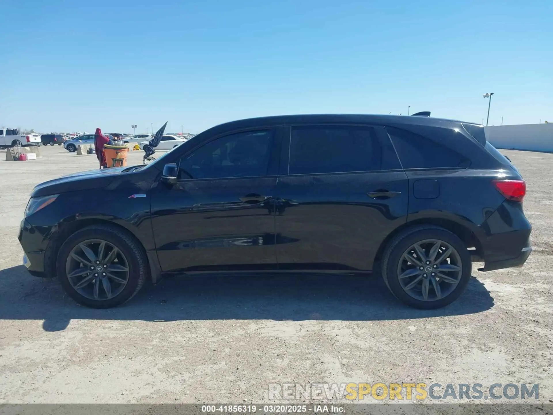 14 Photograph of a damaged car 5J8YD4H09LL017662 ACURA MDX 2020