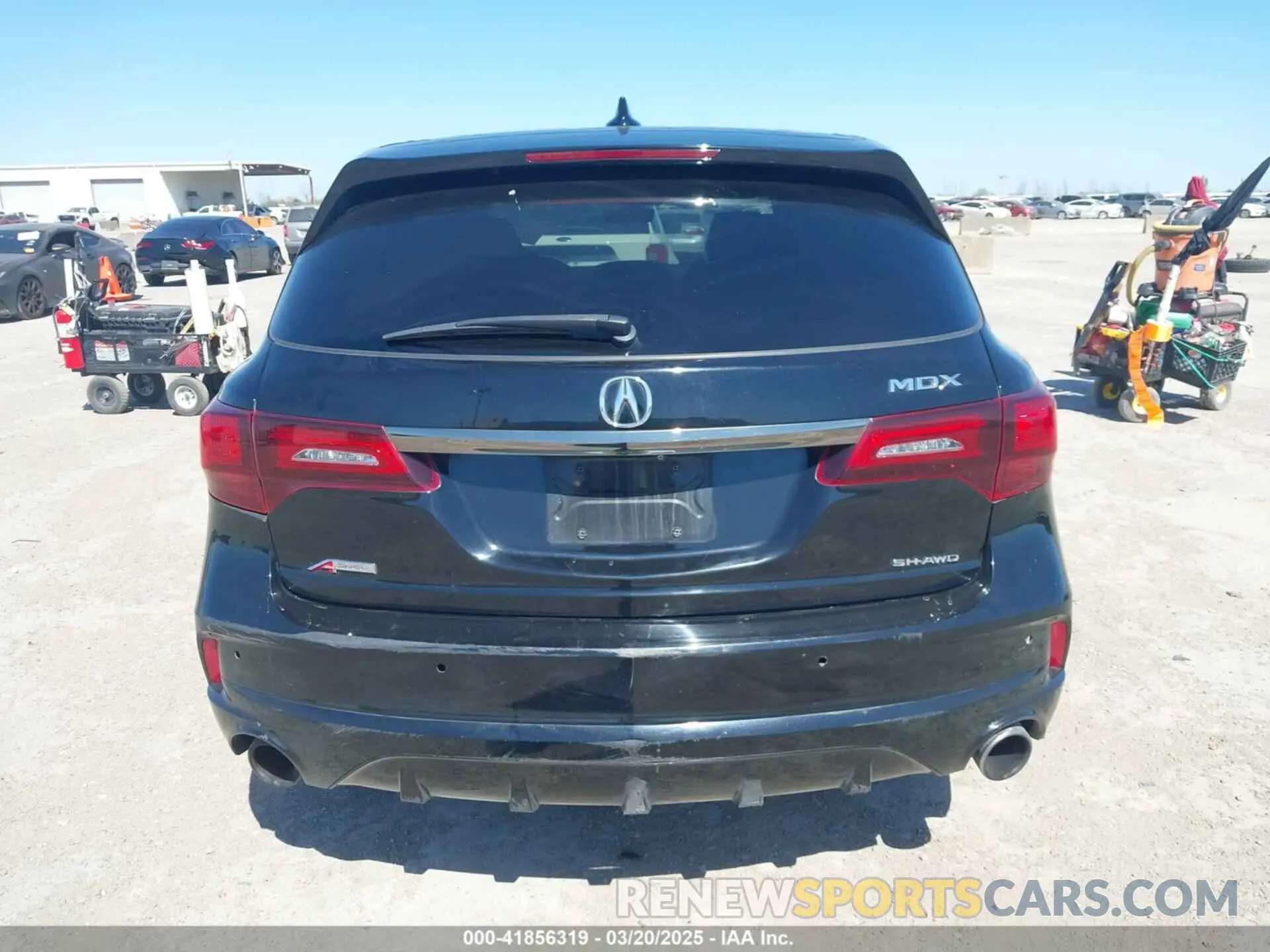 16 Photograph of a damaged car 5J8YD4H09LL017662 ACURA MDX 2020
