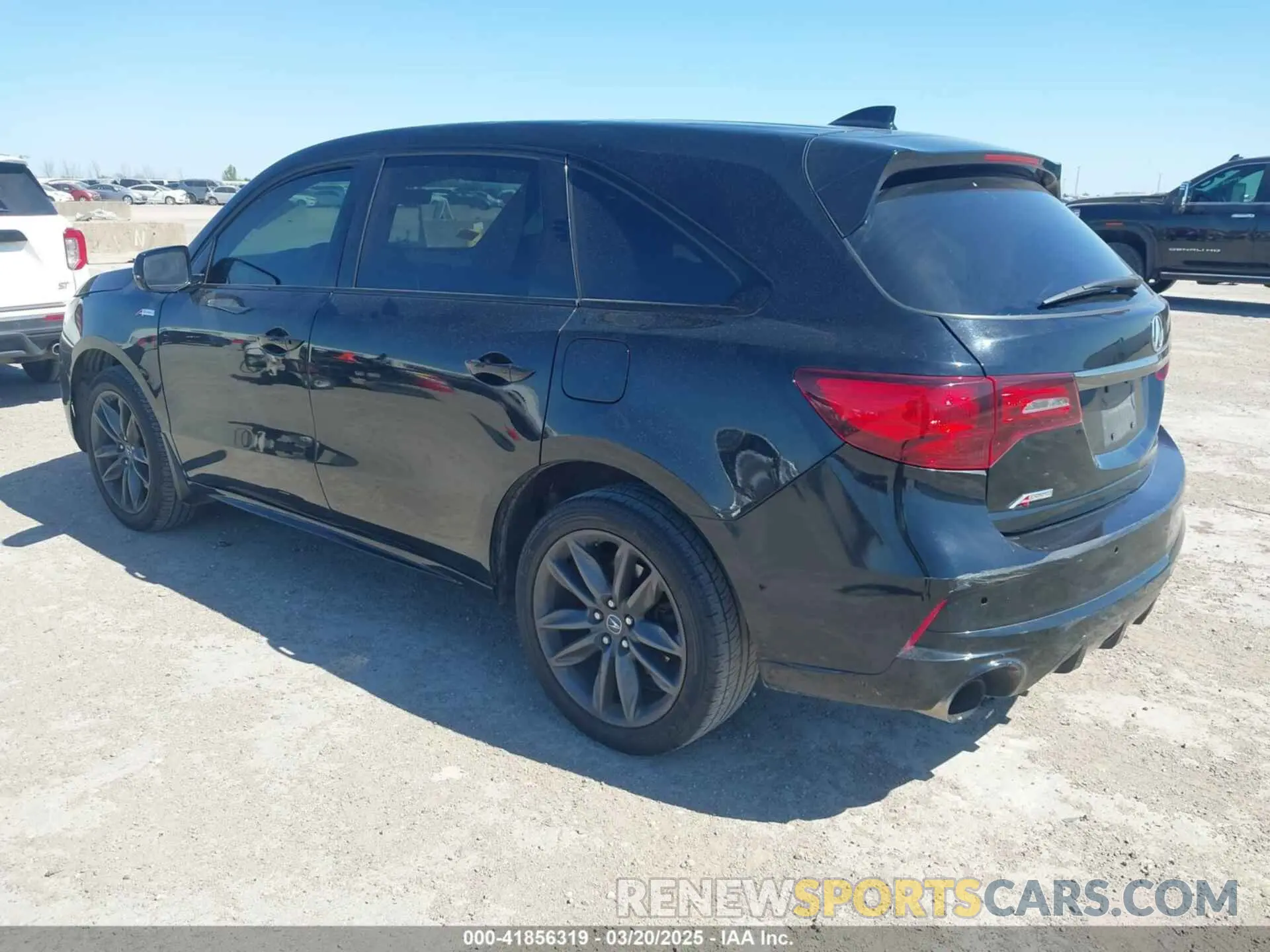 3 Photograph of a damaged car 5J8YD4H09LL017662 ACURA MDX 2020