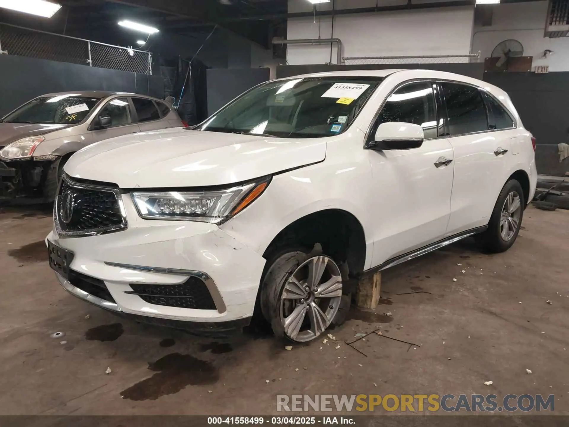 2 Photograph of a damaged car 5J8YD4H30LL009279 ACURA MDX 2020