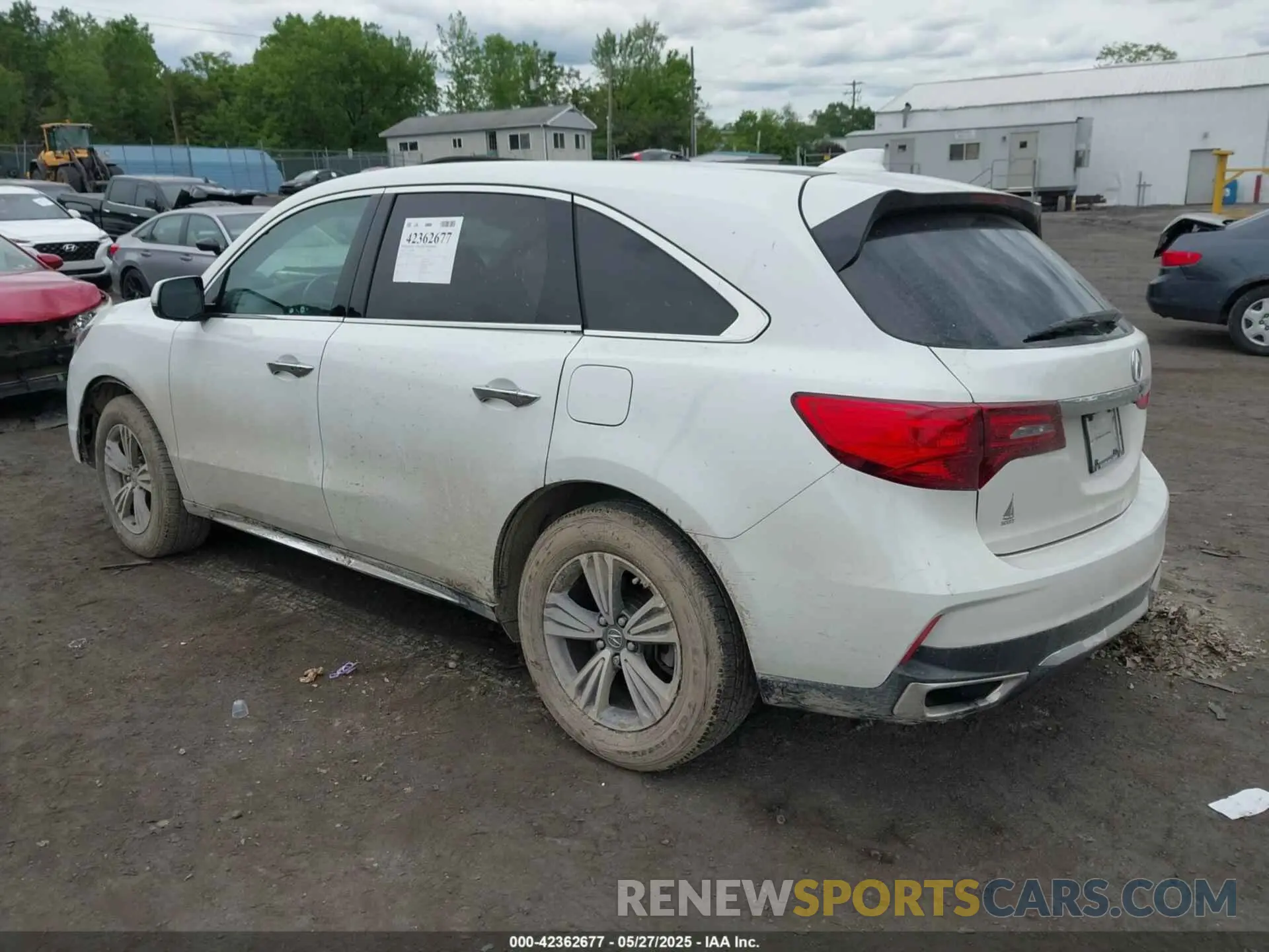 3 Photograph of a damaged car 5J8YD4H30LL047319 ACURA MDX 2020