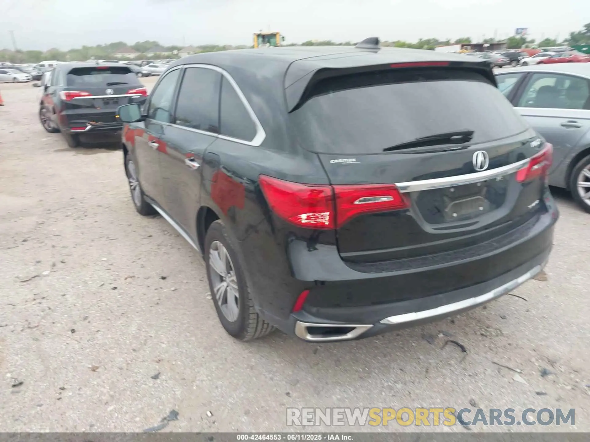 3 Photograph of a damaged car 5J8YD4H30LL050236 ACURA MDX 2020