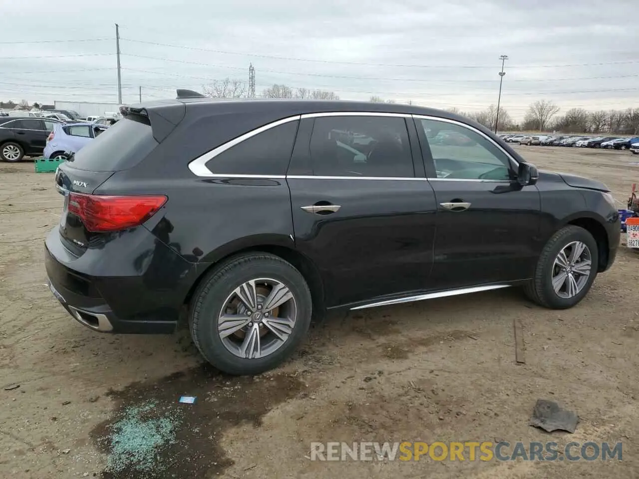 3 Photograph of a damaged car 5J8YD4H31LL002907 ACURA MDX 2020
