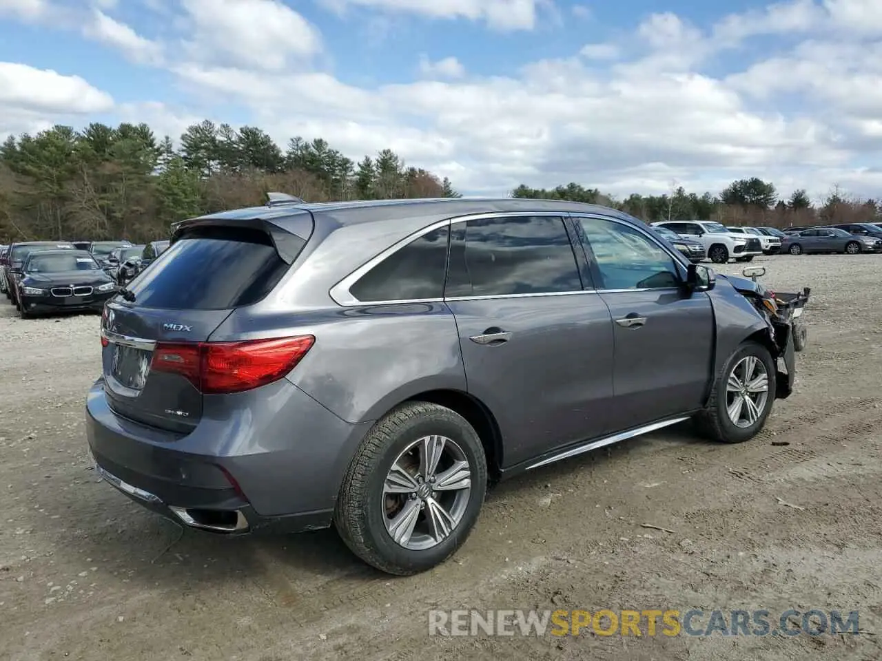 3 Photograph of a damaged car 5J8YD4H31LL051895 ACURA MDX 2020