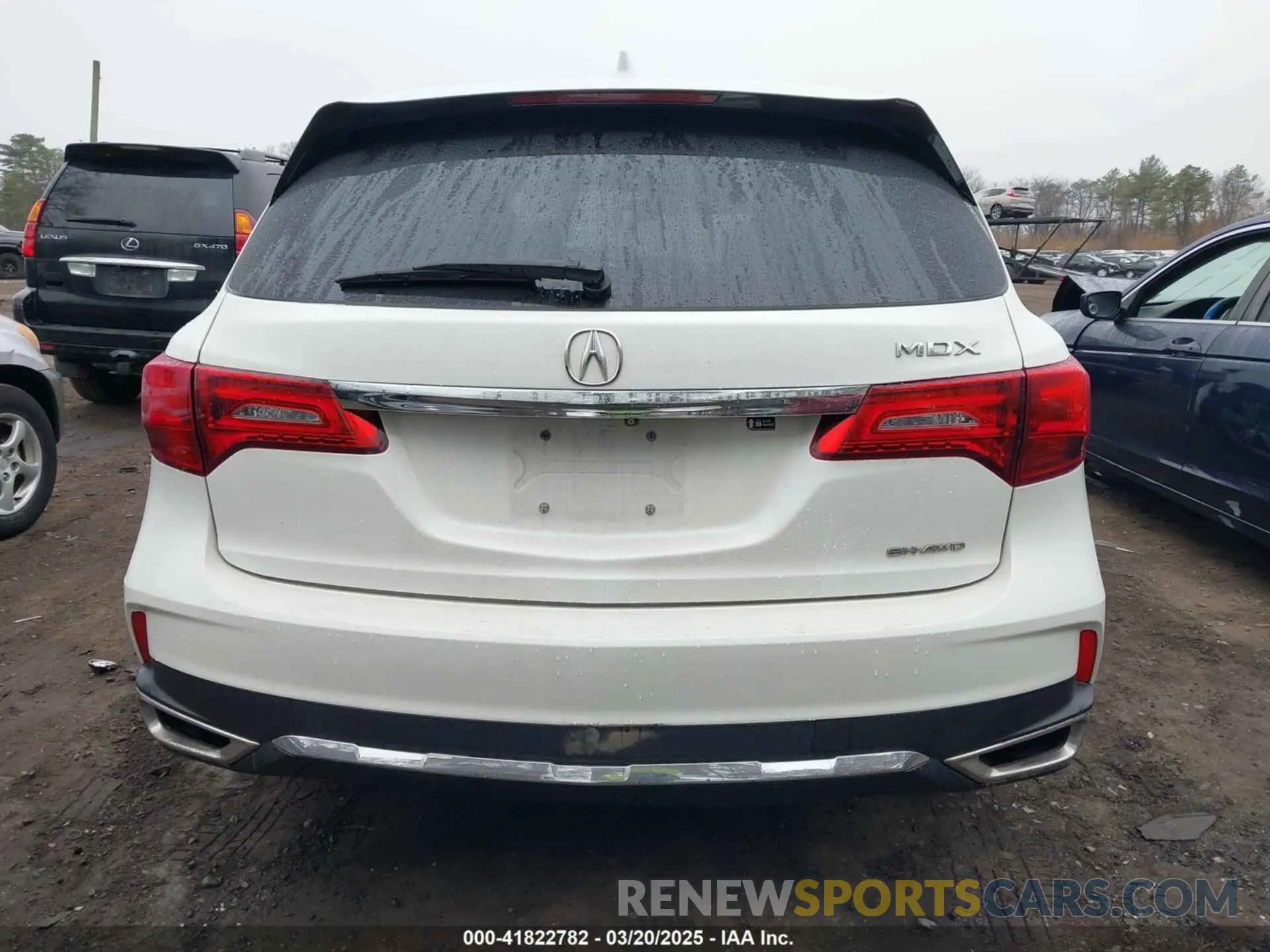 16 Photograph of a damaged car 5J8YD4H32LL002611 ACURA MDX 2020