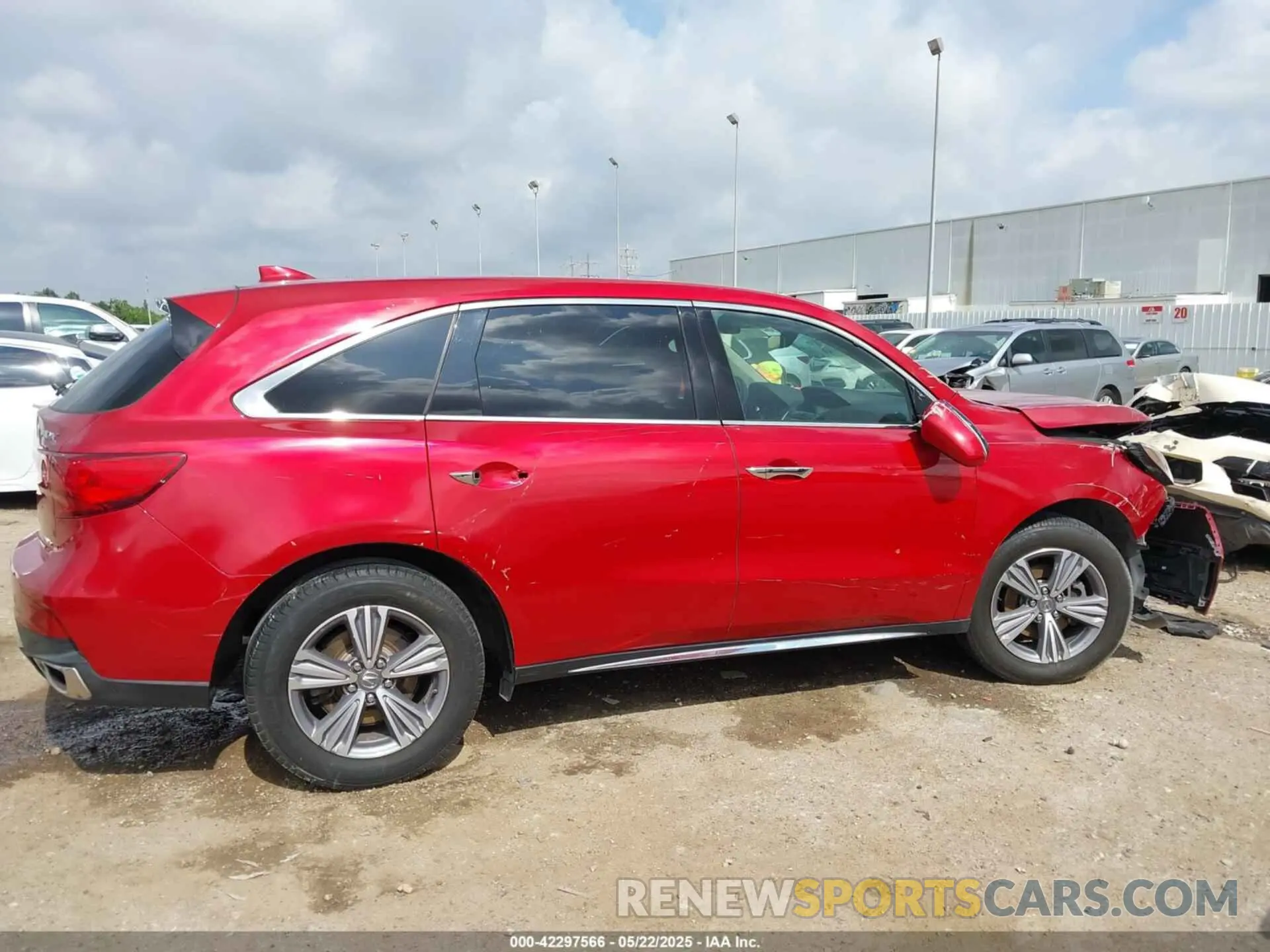 13 Photograph of a damaged car 5J8YD4H32LL004598 ACURA MDX 2020