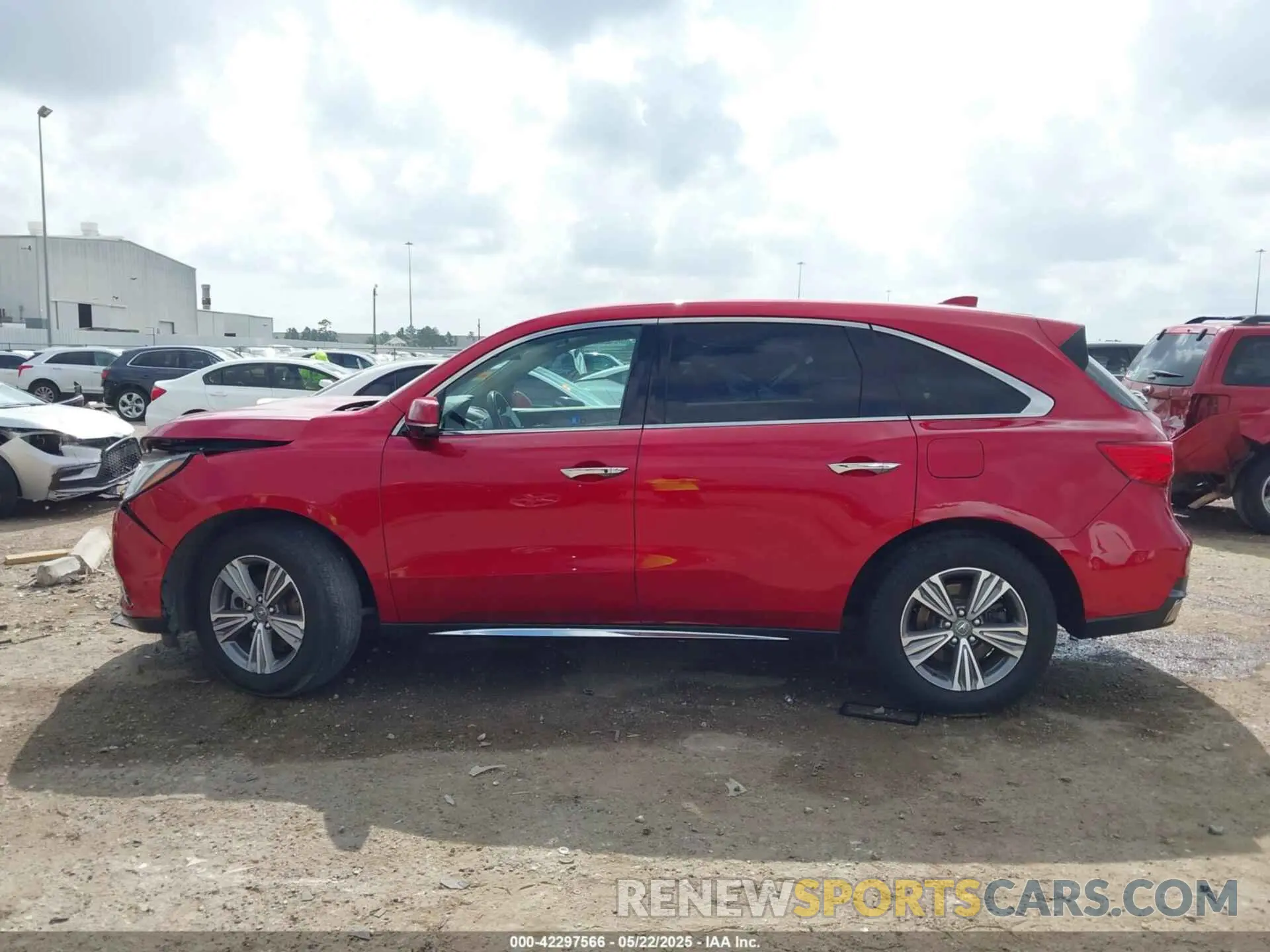 14 Photograph of a damaged car 5J8YD4H32LL004598 ACURA MDX 2020