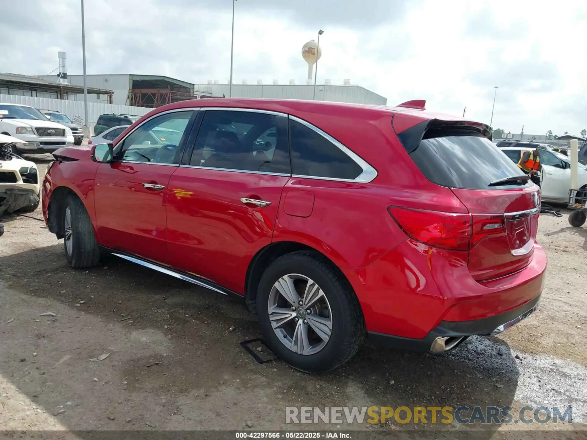 3 Photograph of a damaged car 5J8YD4H32LL004598 ACURA MDX 2020