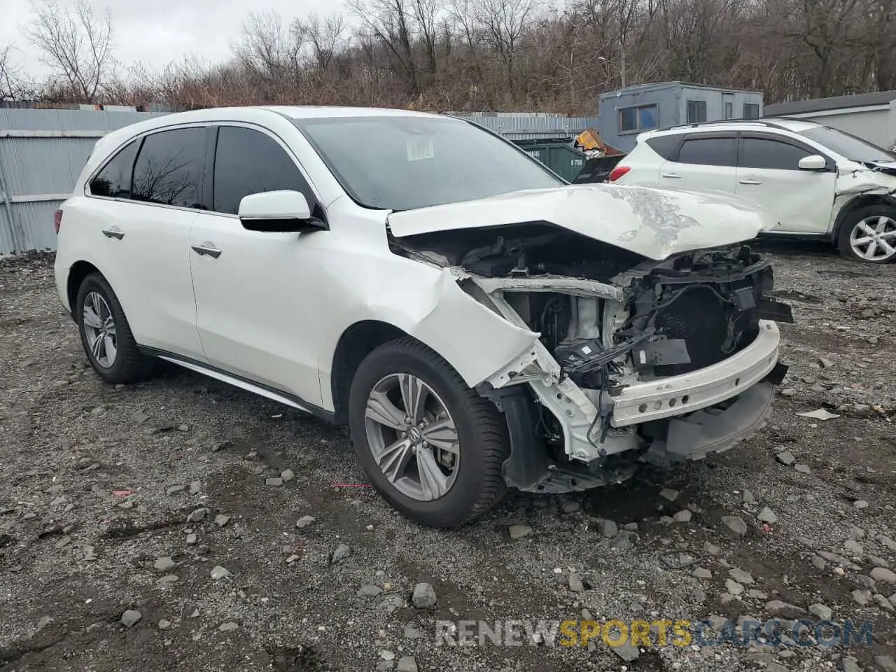 4 Photograph of a damaged car 5J8YD4H32LL041585 ACURA MDX 2020