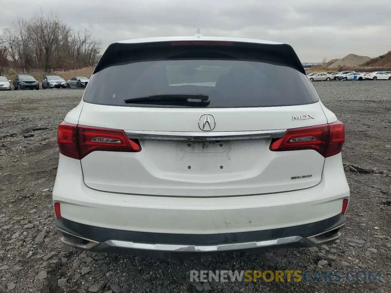 6 Photograph of a damaged car 5J8YD4H32LL041585 ACURA MDX 2020