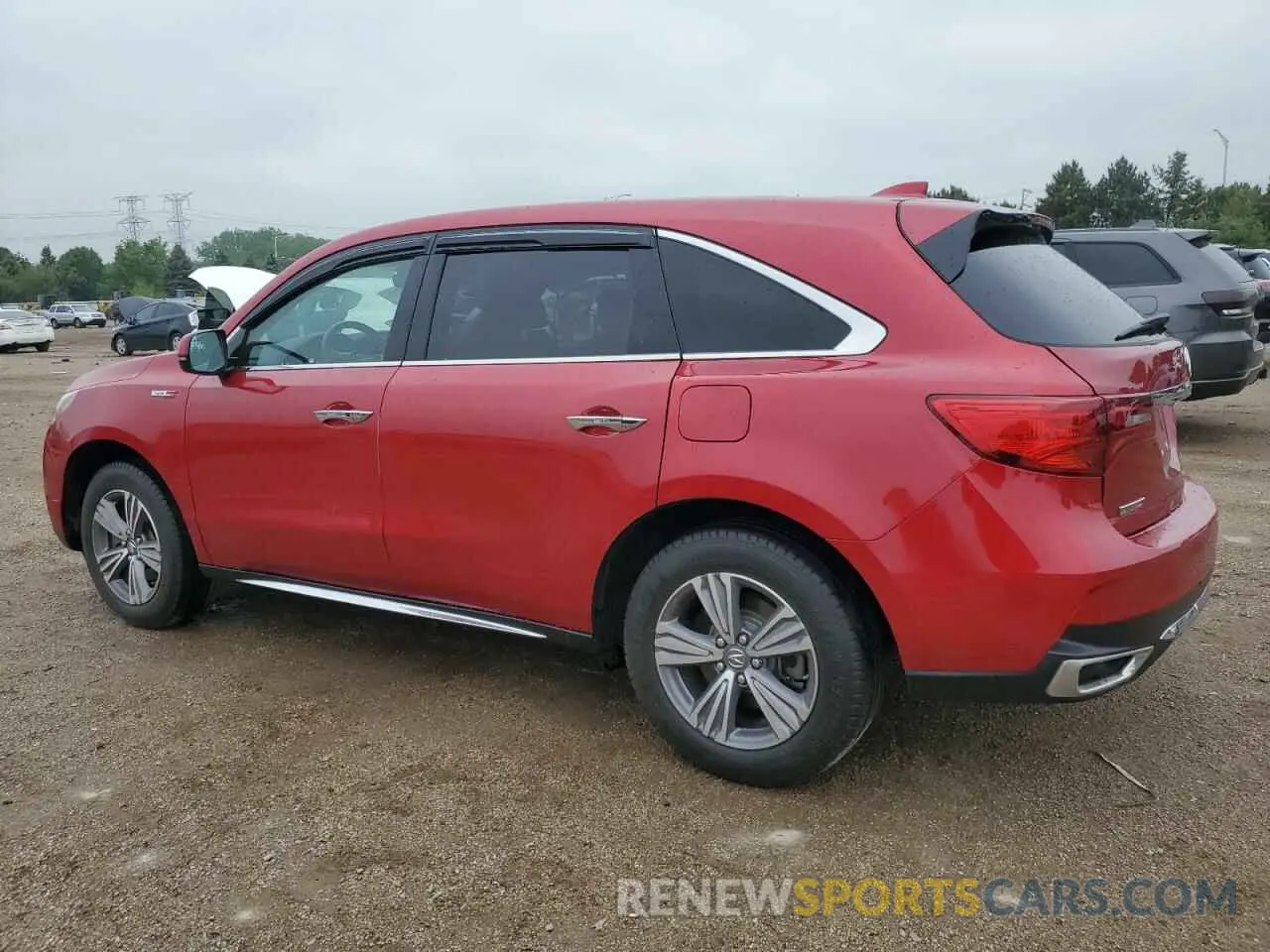 2 Photograph of a damaged car 5J8YD4H32LL045474 ACURA MDX 2020