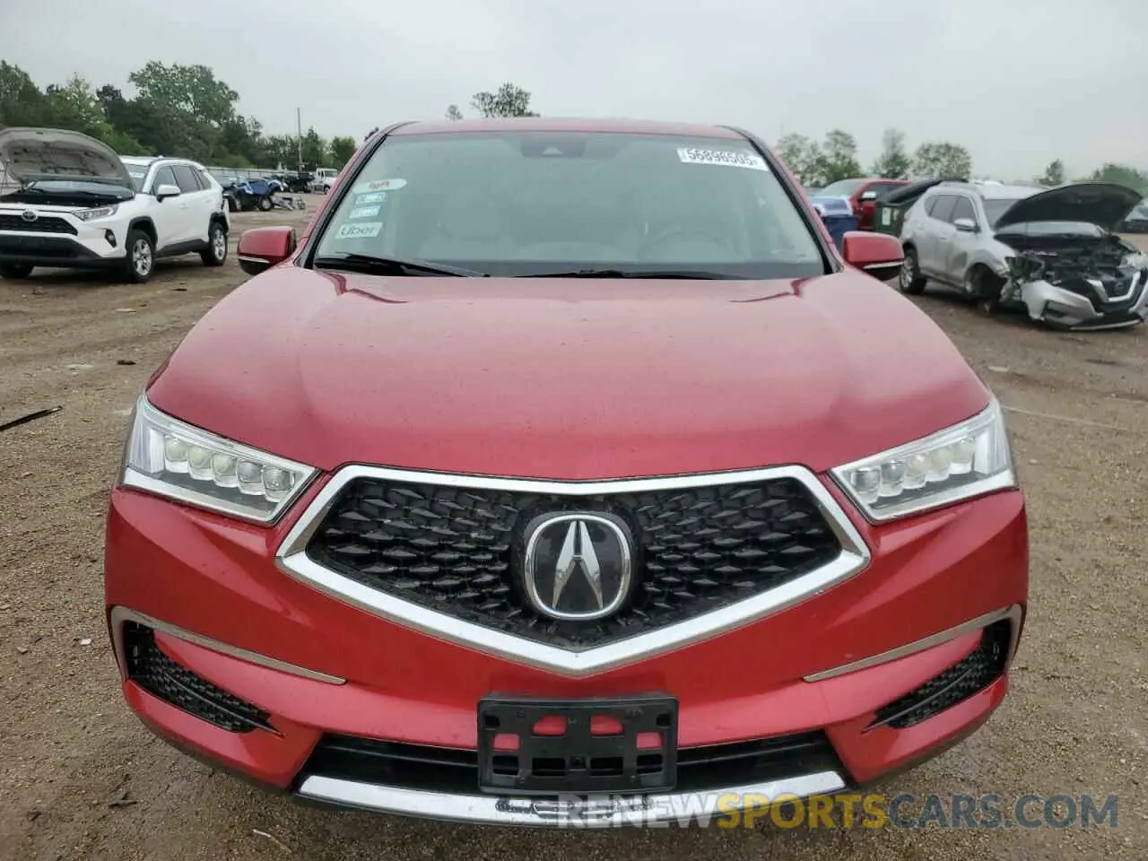 5 Photograph of a damaged car 5J8YD4H32LL045474 ACURA MDX 2020