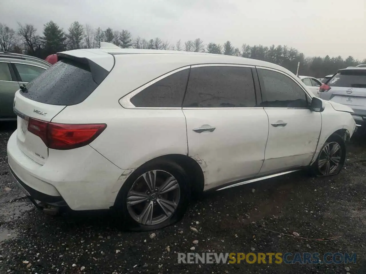 3 Photograph of a damaged car 5J8YD4H33LL017313 ACURA MDX 2020