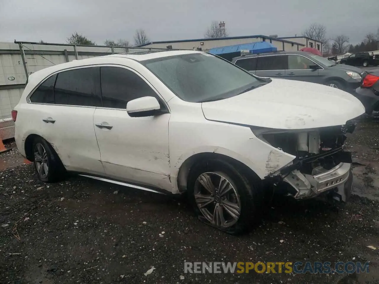 4 Photograph of a damaged car 5J8YD4H33LL017313 ACURA MDX 2020