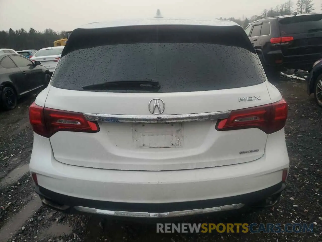 6 Photograph of a damaged car 5J8YD4H33LL017313 ACURA MDX 2020