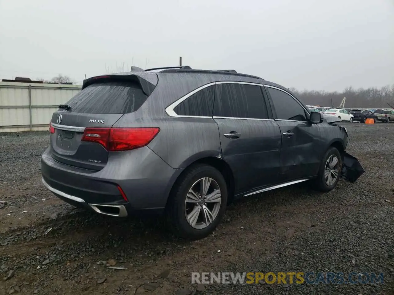 3 Photograph of a damaged car 5J8YD4H33LL031972 ACURA MDX 2020