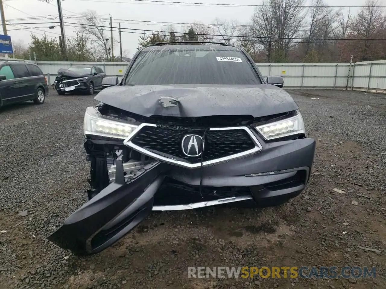 5 Photograph of a damaged car 5J8YD4H33LL031972 ACURA MDX 2020