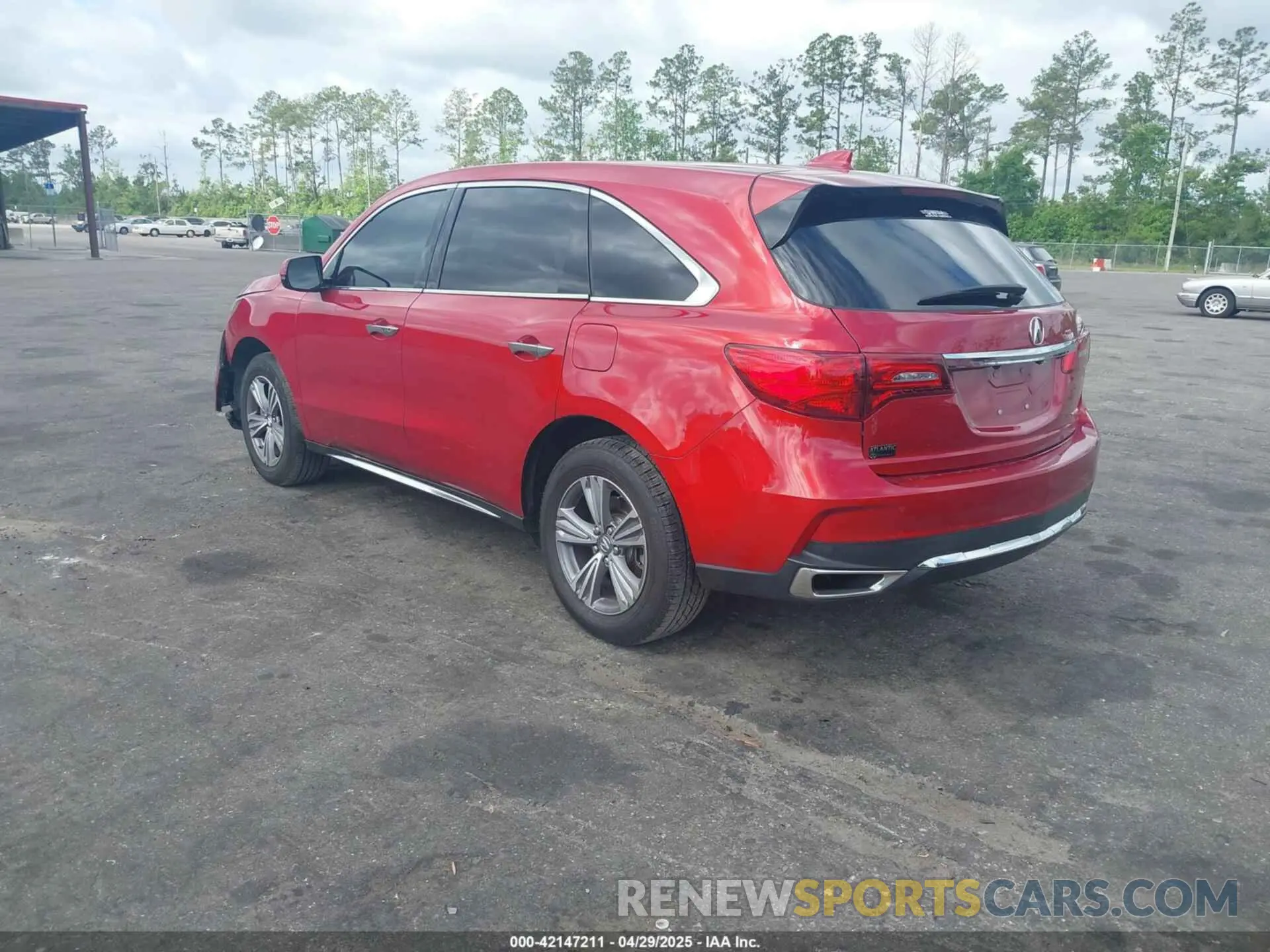 3 Photograph of a damaged car 5J8YD4H33LL033270 ACURA MDX 2020