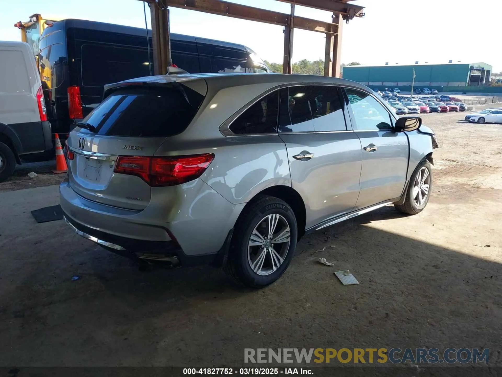 4 Photograph of a damaged car 5J8YD4H33LL036119 ACURA MDX 2020