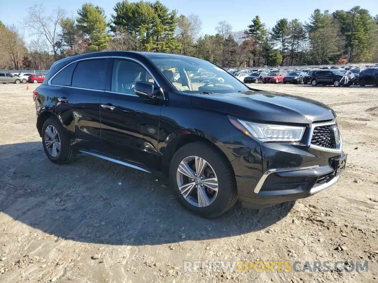4 Photograph of a damaged car 5J8YD4H34LL009298 ACURA MDX 2020
