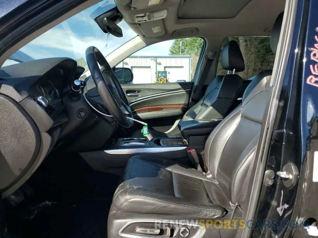 7 Photograph of a damaged car 5J8YD4H34LL009298 ACURA MDX 2020
