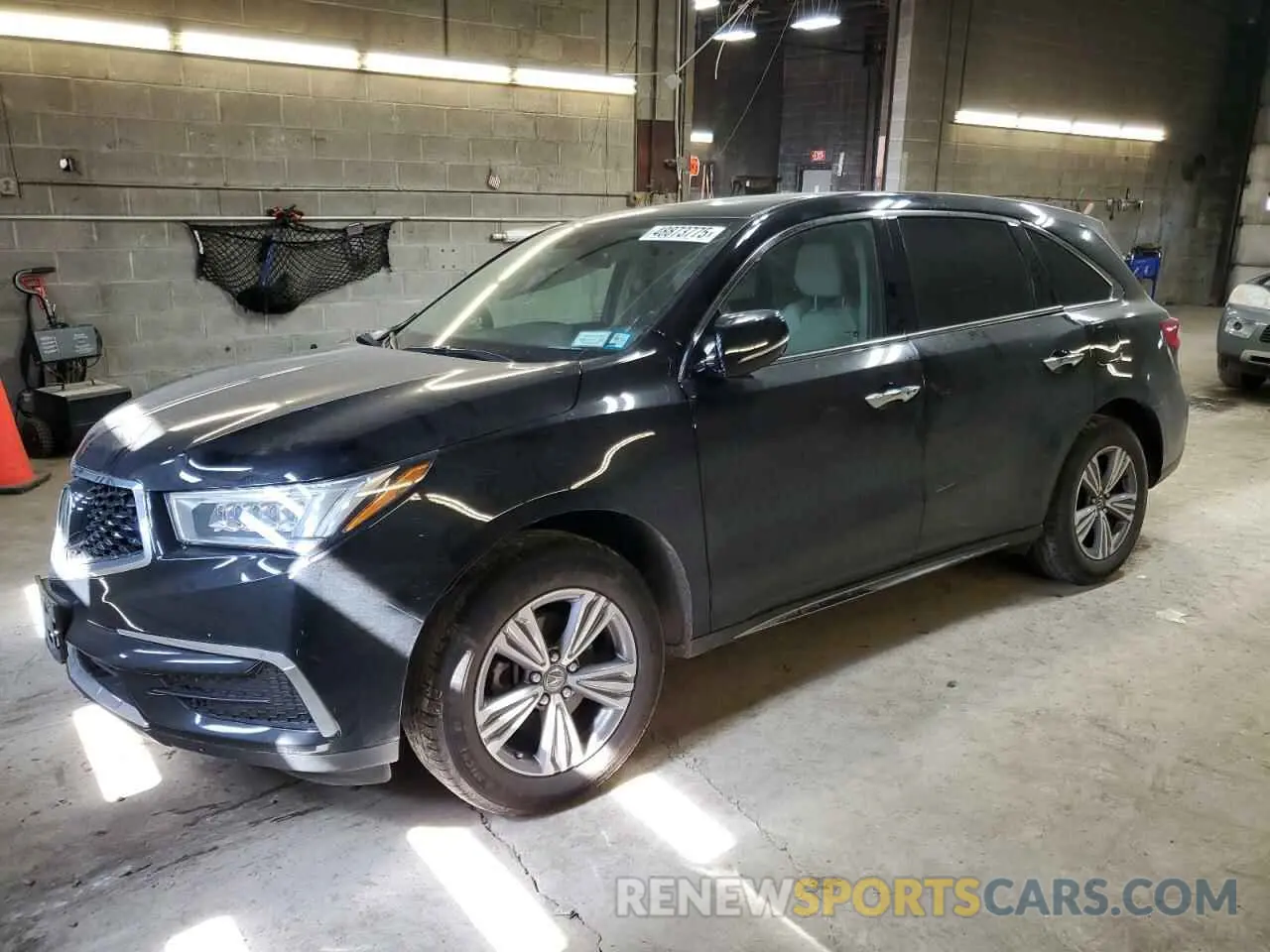 1 Photograph of a damaged car 5J8YD4H35LL040513 ACURA MDX 2020