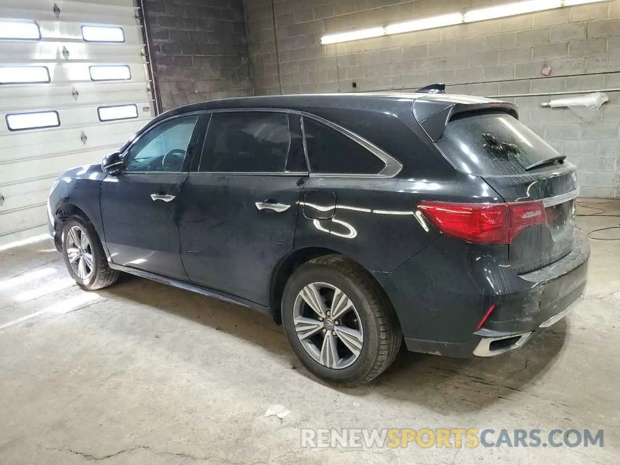 2 Photograph of a damaged car 5J8YD4H35LL040513 ACURA MDX 2020