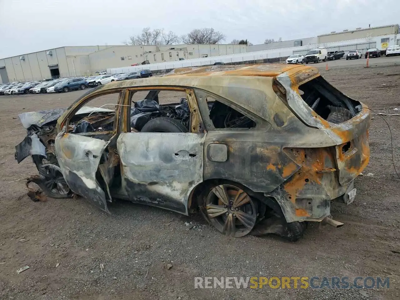 2 Photograph of a damaged car 5J8YD4H36LL035465 ACURA MDX 2020