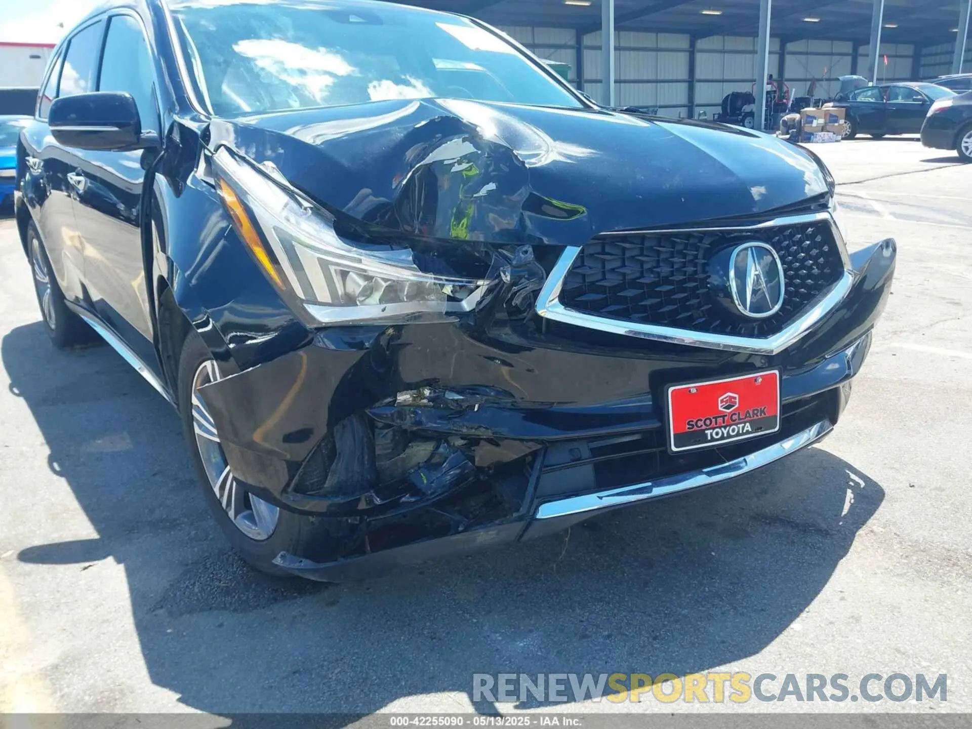 6 Photograph of a damaged car 5J8YD4H37LL004130 ACURA MDX 2020