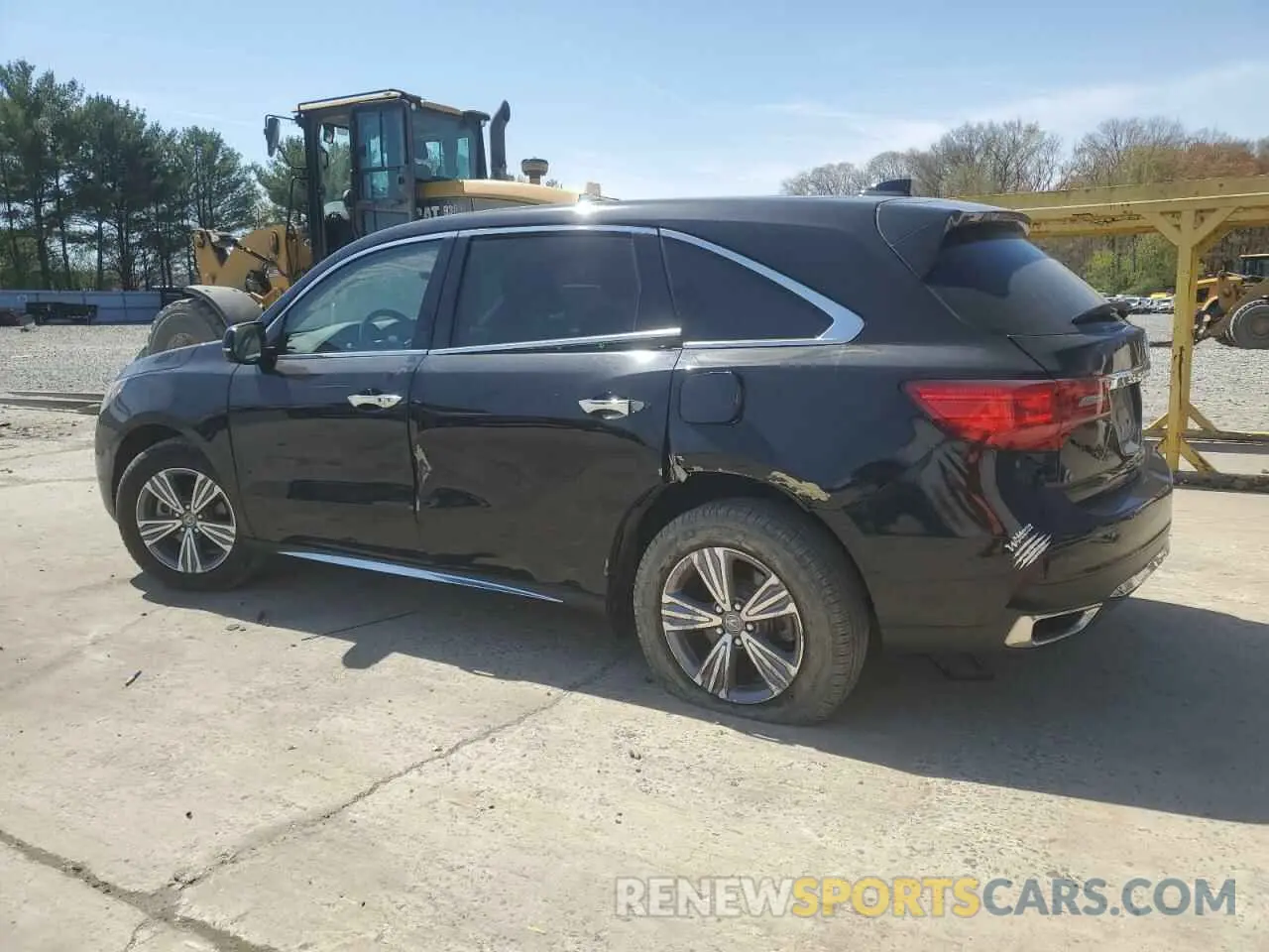 2 Photograph of a damaged car 5J8YD4H37LL056860 ACURA MDX 2020