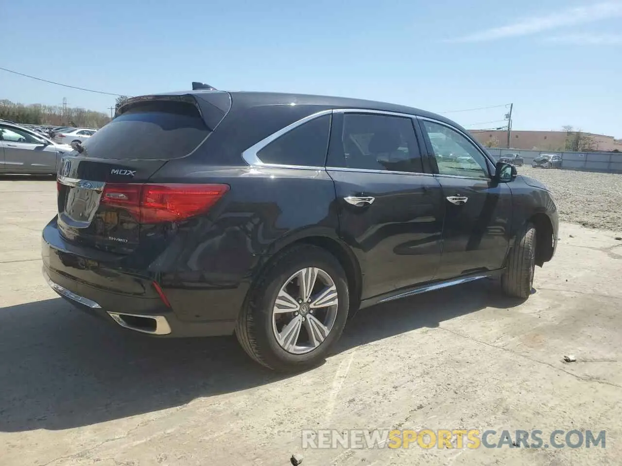 3 Photograph of a damaged car 5J8YD4H37LL056860 ACURA MDX 2020