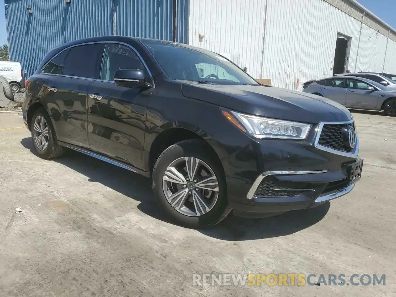 4 Photograph of a damaged car 5J8YD4H37LL056860 ACURA MDX 2020