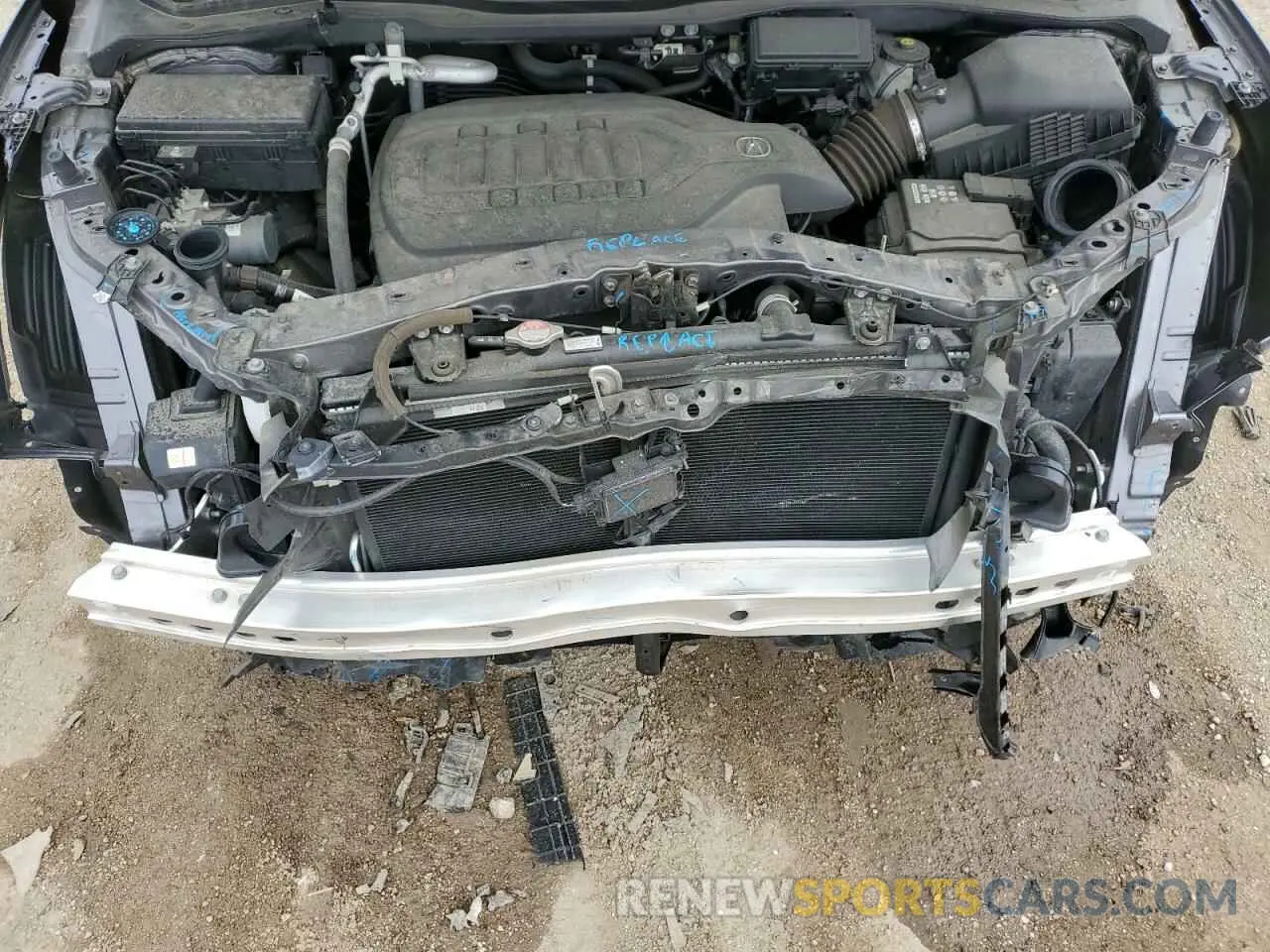 11 Photograph of a damaged car 5J8YD4H38LL005822 ACURA MDX 2020
