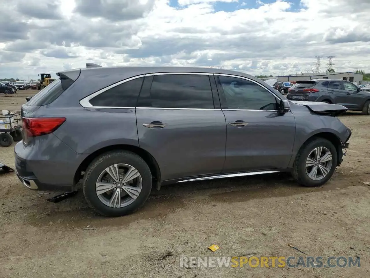 3 Photograph of a damaged car 5J8YD4H38LL005822 ACURA MDX 2020