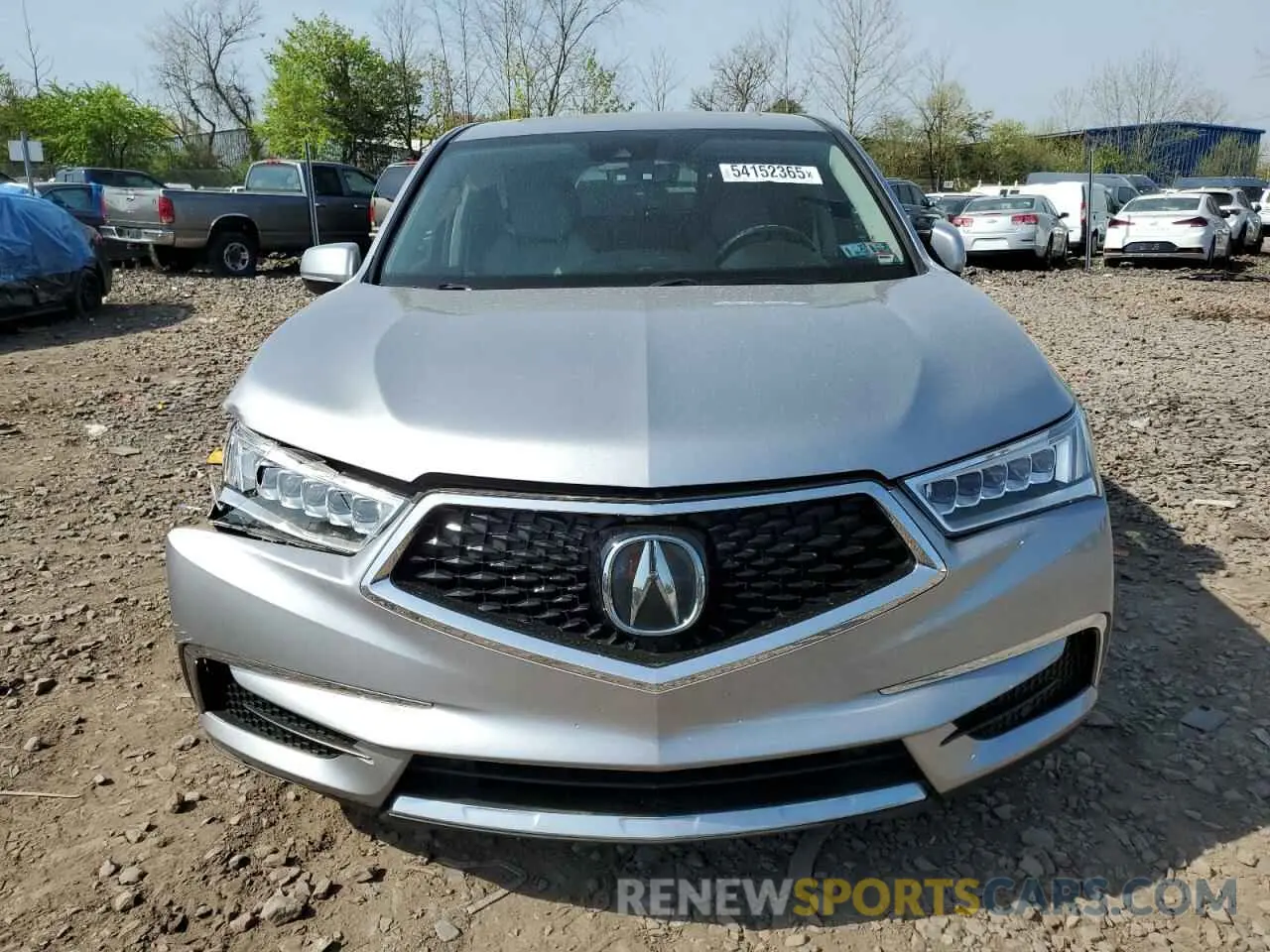 5 Photograph of a damaged car 5J8YD4H38LL035953 ACURA MDX 2020