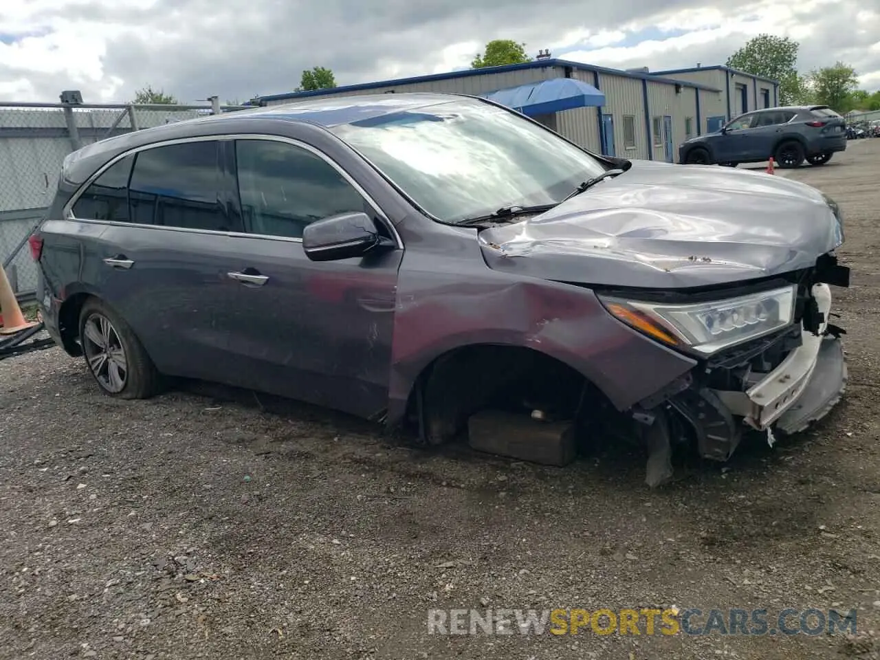 4 Photograph of a damaged car 5J8YD4H38LL045981 ACURA MDX 2020