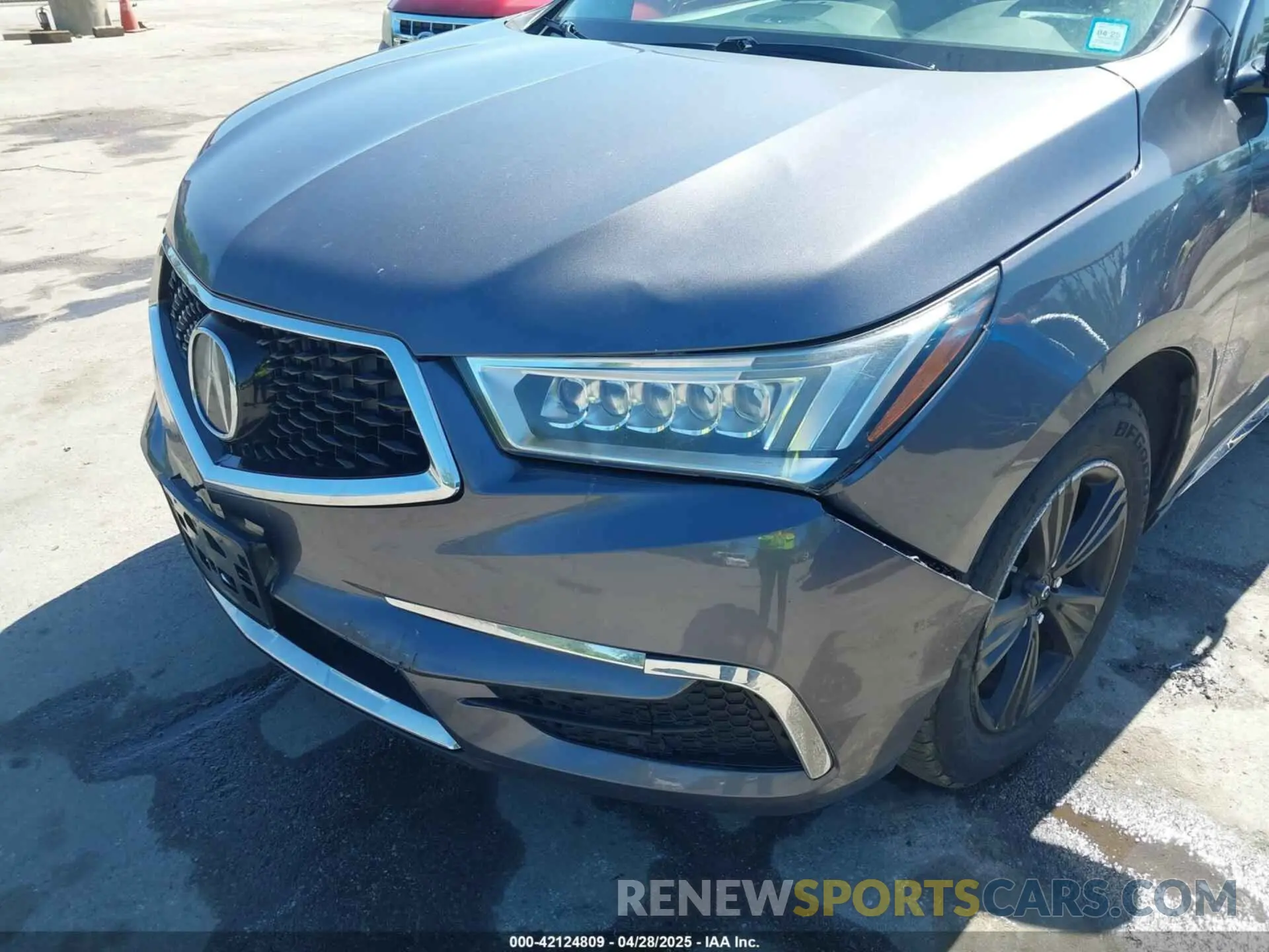 6 Photograph of a damaged car 5J8YD4H39LL001634 ACURA MDX 2020