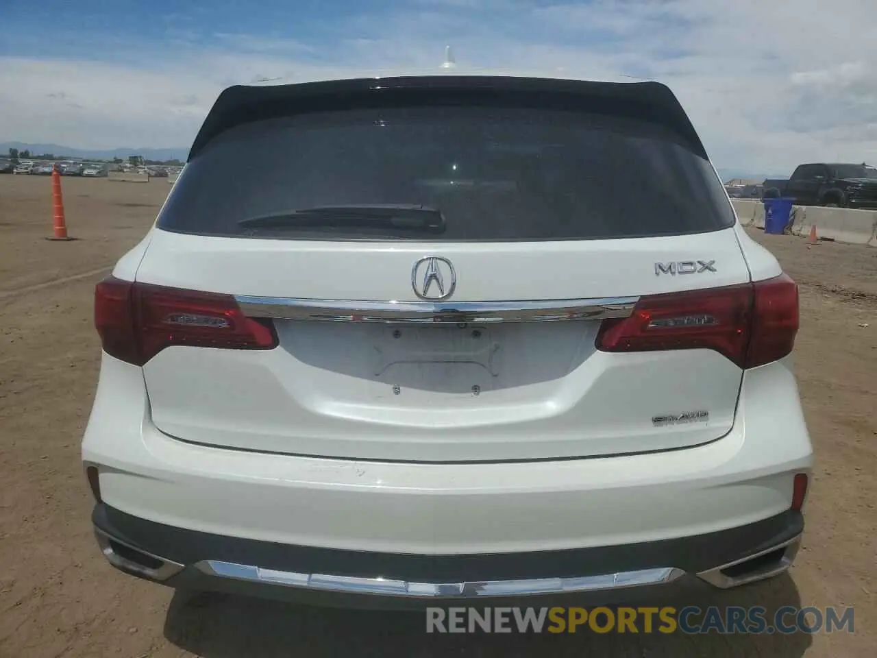 6 Photograph of a damaged car 5J8YD4H39LL028414 ACURA MDX 2020