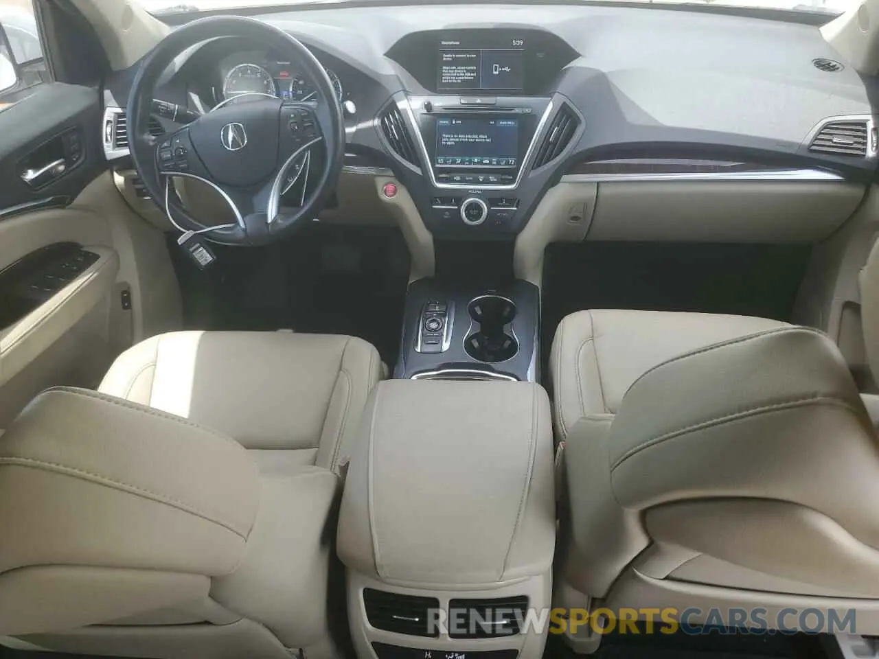 8 Photograph of a damaged car 5J8YD4H39LL028414 ACURA MDX 2020