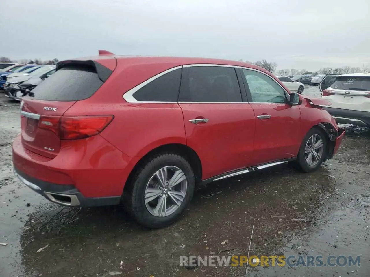 3 Photograph of a damaged car 5J8YD4H39LL049103 ACURA MDX 2020