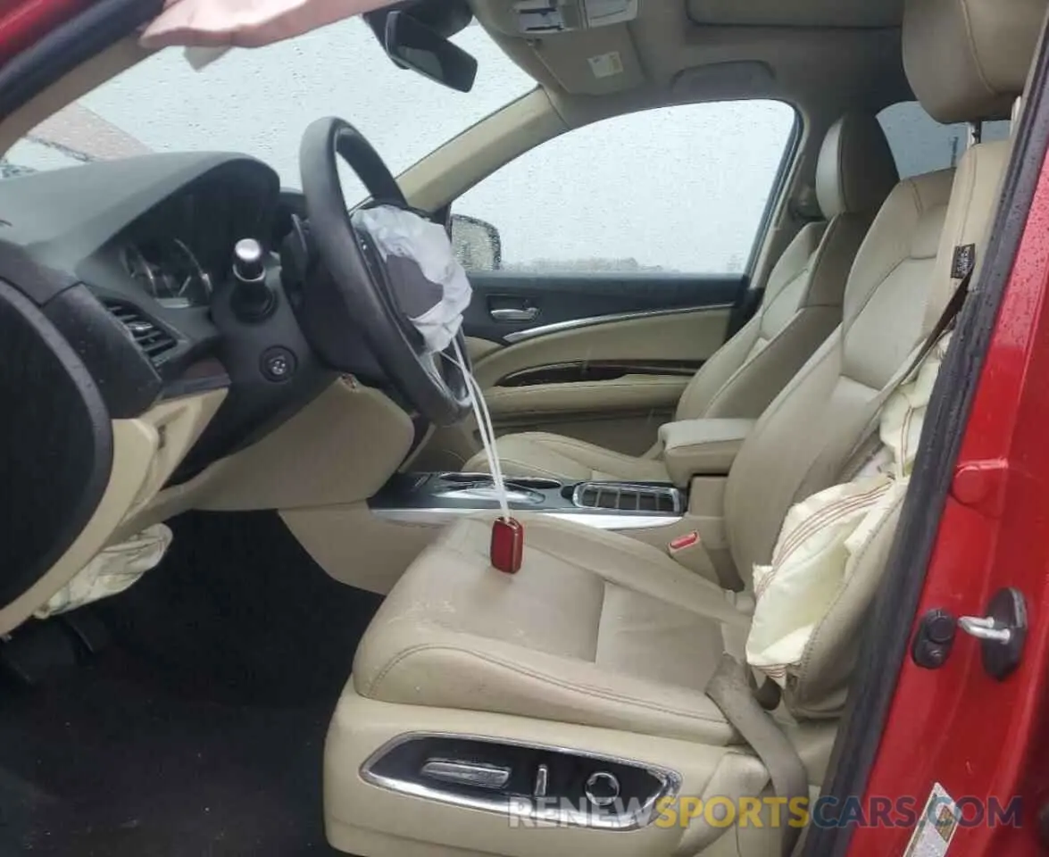 7 Photograph of a damaged car 5J8YD4H39LL049103 ACURA MDX 2020