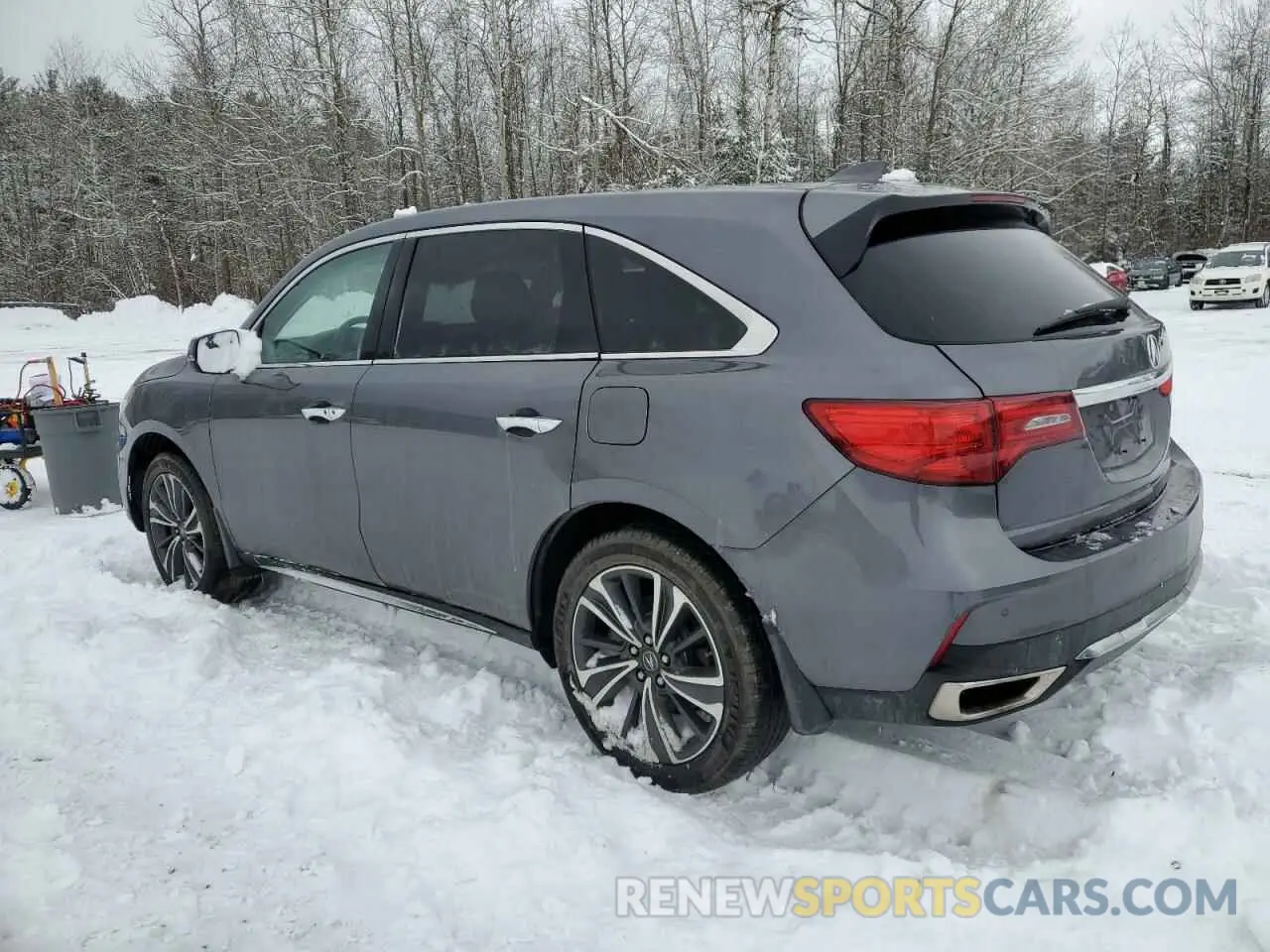 2 Photograph of a damaged car 5J8YD4H47LL802054 ACURA MDX 2020