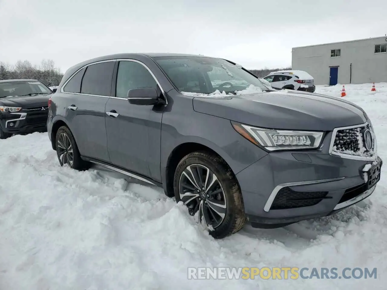 4 Photograph of a damaged car 5J8YD4H47LL802054 ACURA MDX 2020