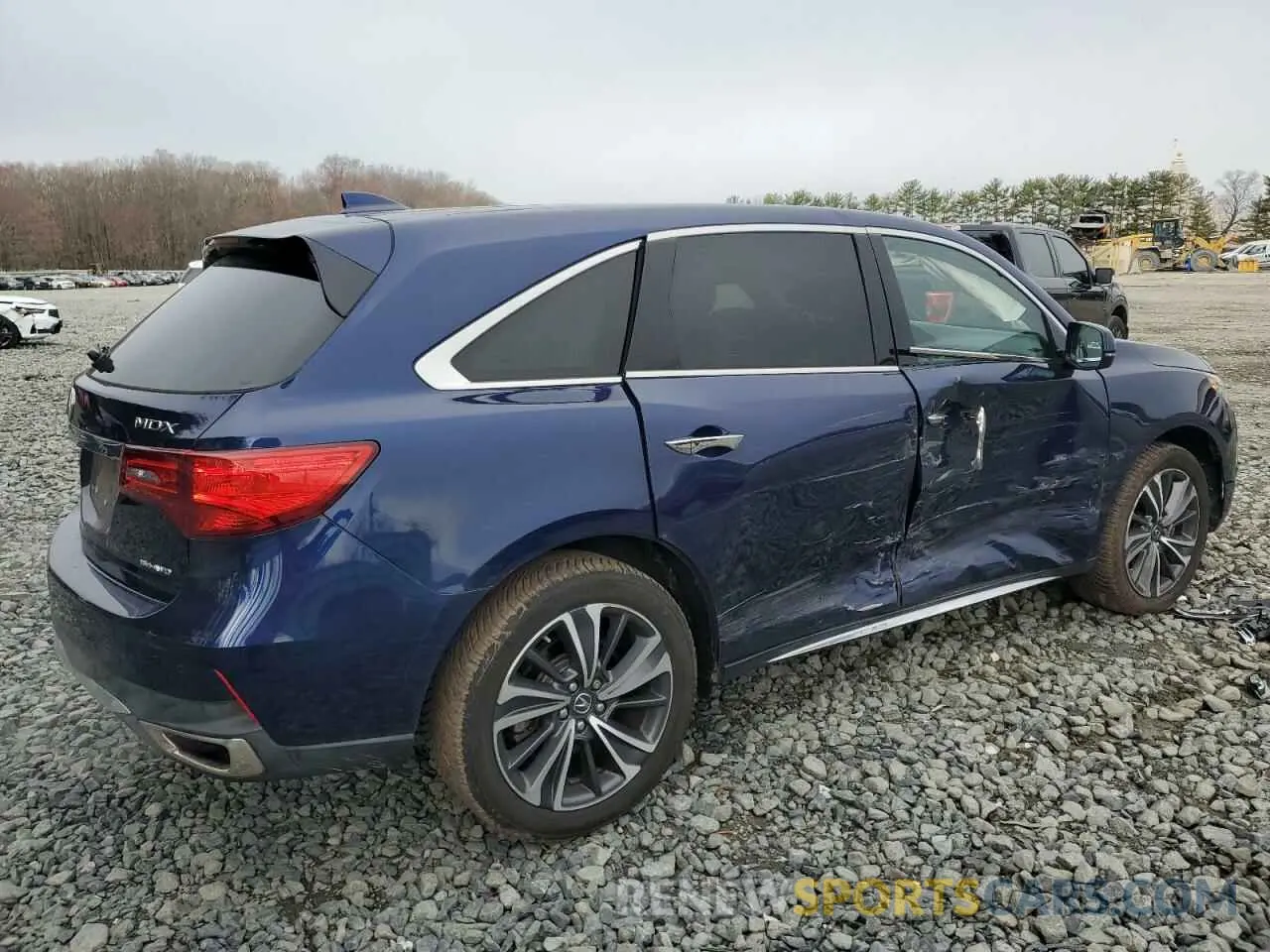 3 Photograph of a damaged car 5J8YD4H50LL010949 ACURA MDX 2020