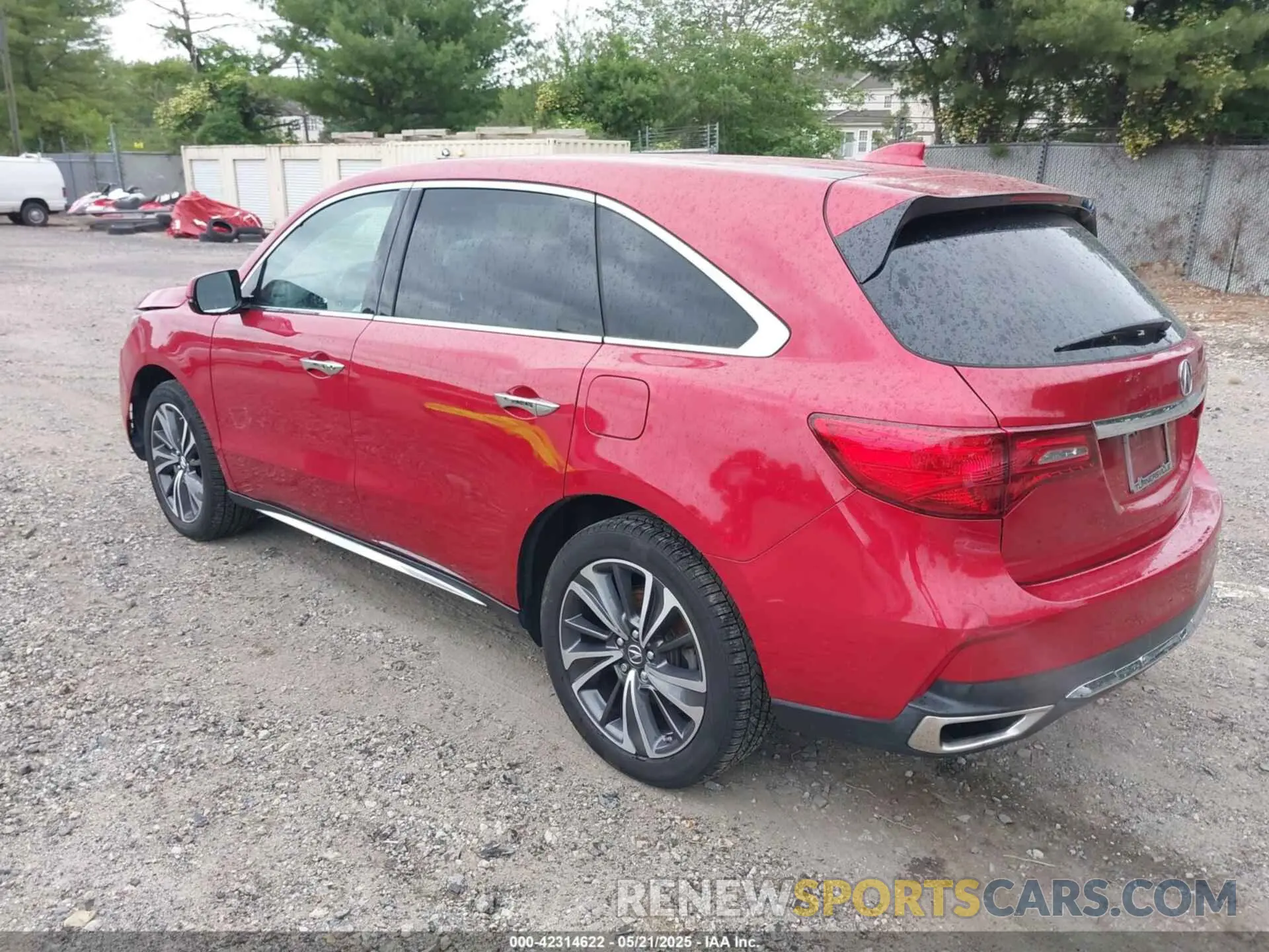 3 Photograph of a damaged car 5J8YD4H50LL013043 ACURA MDX 2020