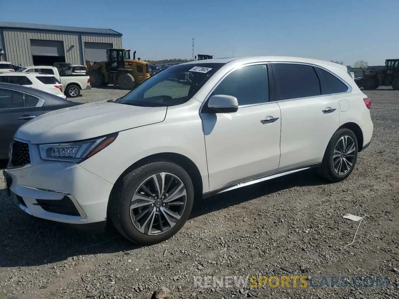 1 Photograph of a damaged car 5J8YD4H50LL019408 ACURA MDX 2020