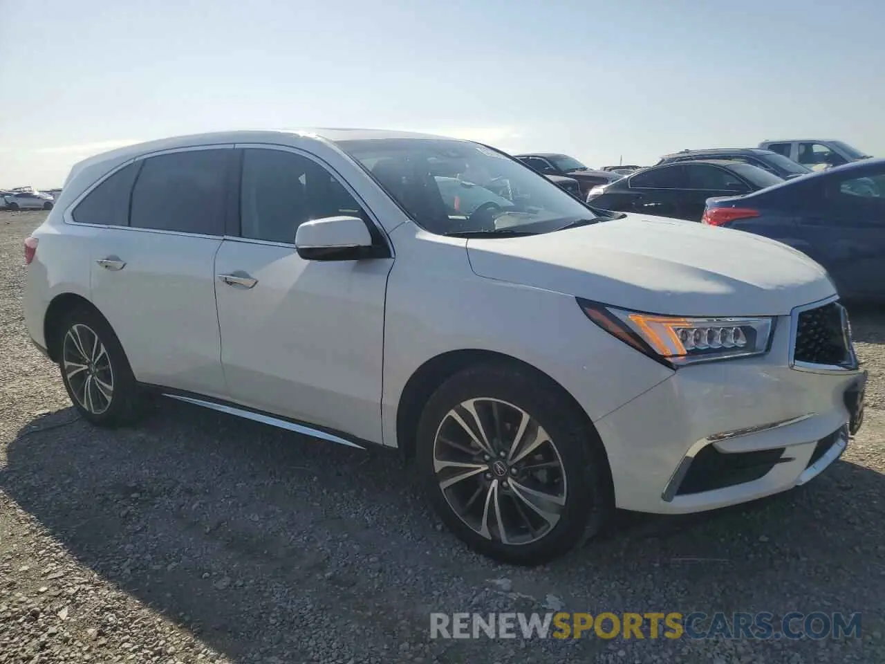 4 Photograph of a damaged car 5J8YD4H50LL019408 ACURA MDX 2020