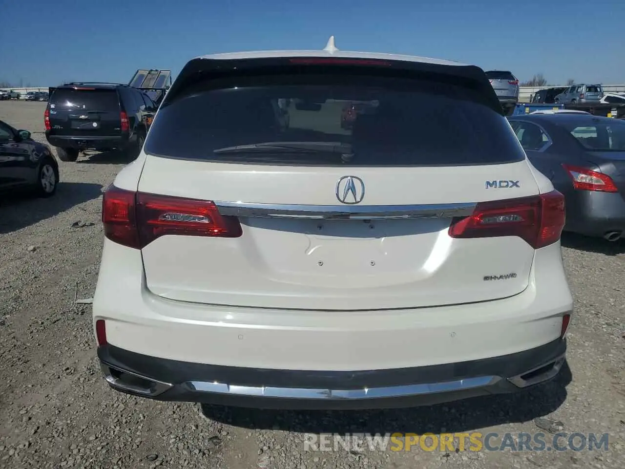 6 Photograph of a damaged car 5J8YD4H50LL019408 ACURA MDX 2020