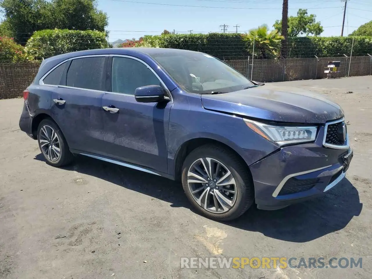 4 Photograph of a damaged car 5J8YD4H50LL027623 ACURA MDX 2020